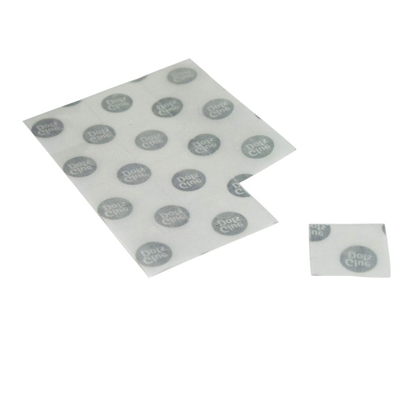 Glue Dots نقاط الغراء، نقاط قابلة للإزالة، مزدوجة الجوانب، 1/2 بوصة، 0.5 بوصة، 60 نقطة، شريط غراء للحرف اليدوية، نقاط غراء لاصقة، بديل الغراء السائل، شفاف - Image 3